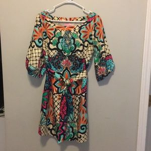 Lilly Pulitzer Monkey Pattern Dress